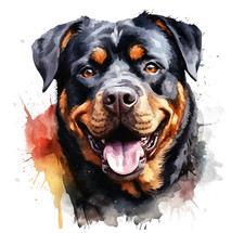 Adesivo auto cane gigante XXXL Rottweiler adesivi cani sticker