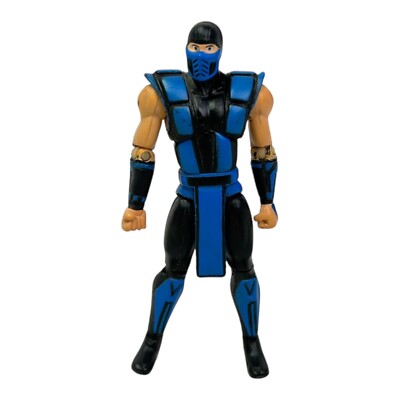 Mortal Kombat Sub-Zero 4'' Action Figure Classic Articulated 2011 Jazwares