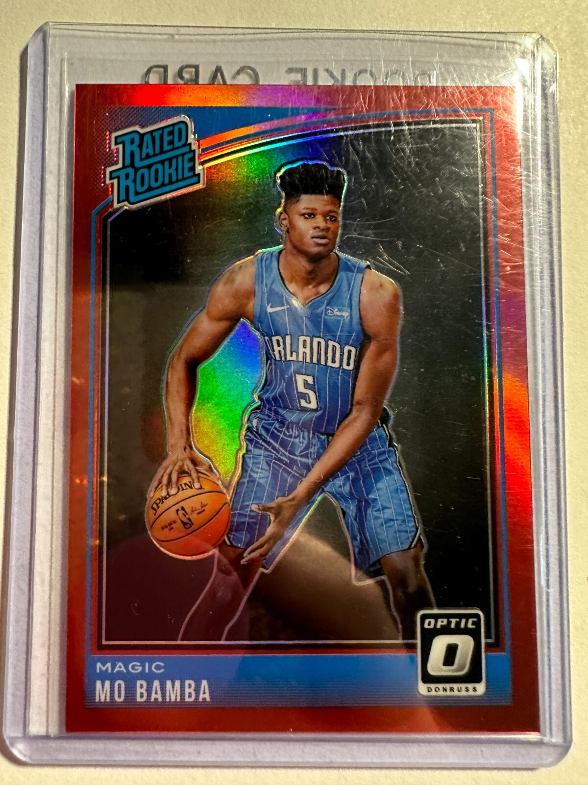 K106,544 - 2018-19 Donruss Optic Red #160 Mo Bamba RR #/99