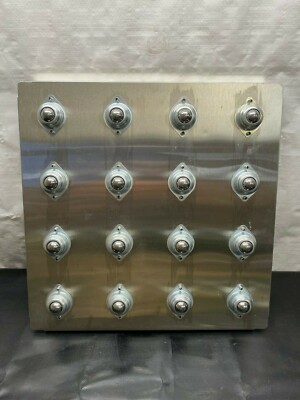  Cardinal Detecto 8525-A194 Ball Top Transfer, 18 x18  w/ Reference Sheet