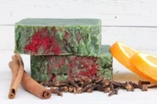 Santa Farts (AKA-Warm Citrus Cider) Goat Milk Soap Limited Time
