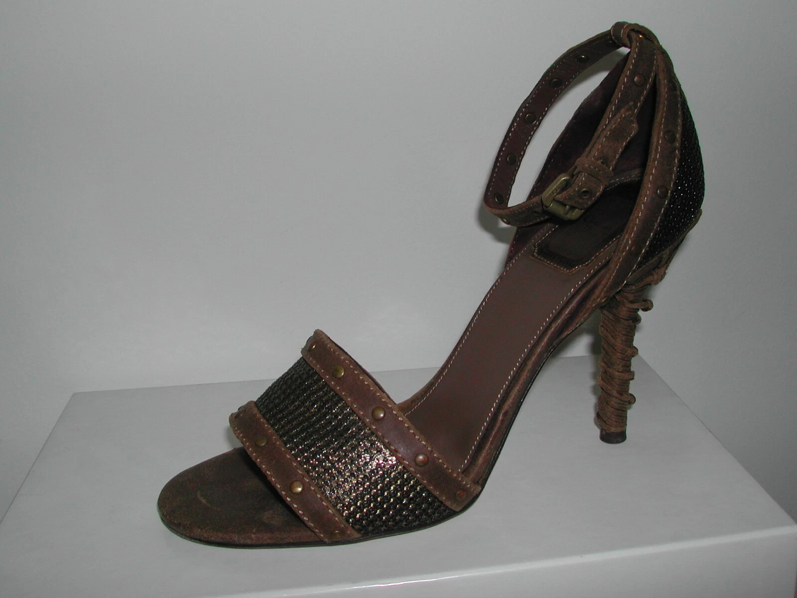 SANDALE SUPERBE DIOR   TAILLE 36/US 5 5,5 avec BOITE D'ORIGINE