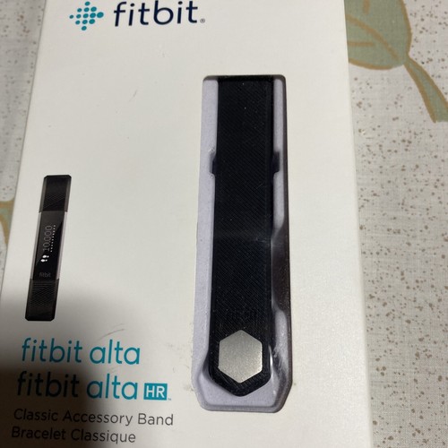 FITBIT Classic Accessory Band Bracelet Alta Fitness Watch Strap Black S/P - Picture 7 of 7