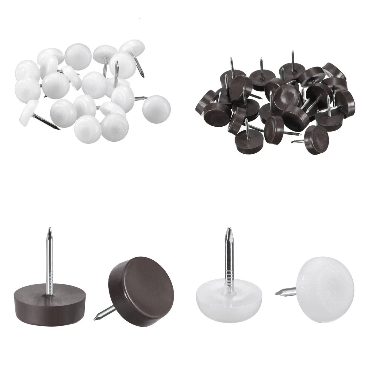 Nylon chair leg glides deals