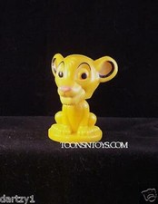 Disney The Lion King SIMBA cereal NODDER Mini cute Toy Bobble head Premium