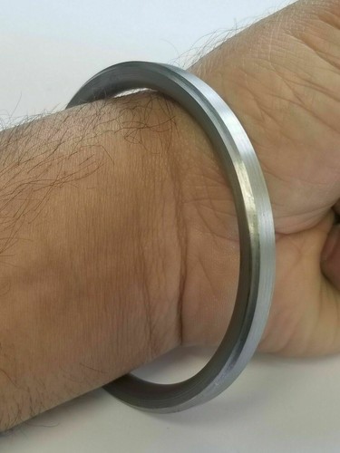 Brazalete SARBLOH Hierro Puro Sikh Kaur Plano Kada Singh Khalsa Tradicional 5K Kara F4 - Imagen 6 de 12