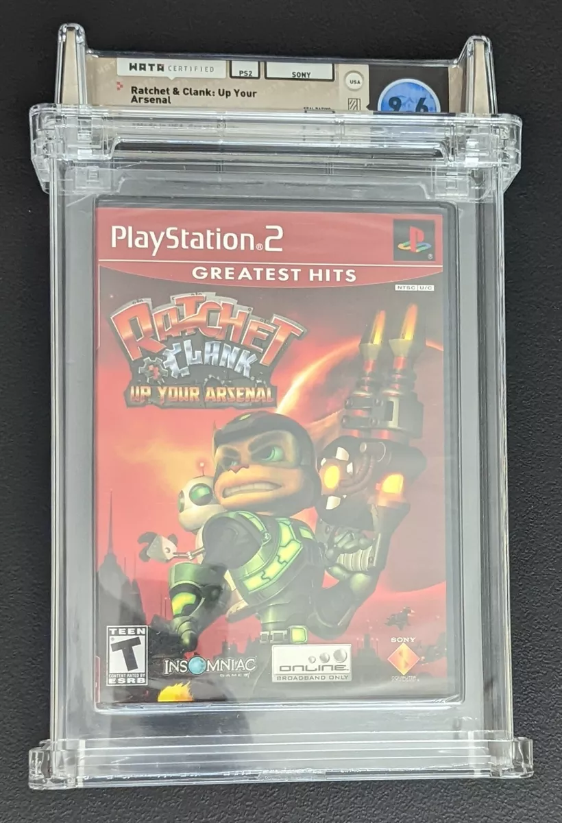 Ratchet and Clank Up Your Arsenal Sony Playstation 2 Game