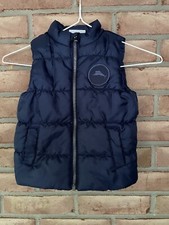 Tommy Bahama Baby Boys Puffer Vest Jacket Navy Blue with Logo Patch 24 Months