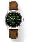 Seiko Presage Automatic Green Dial Brown Leather Strap Men’s Watch SRPE45