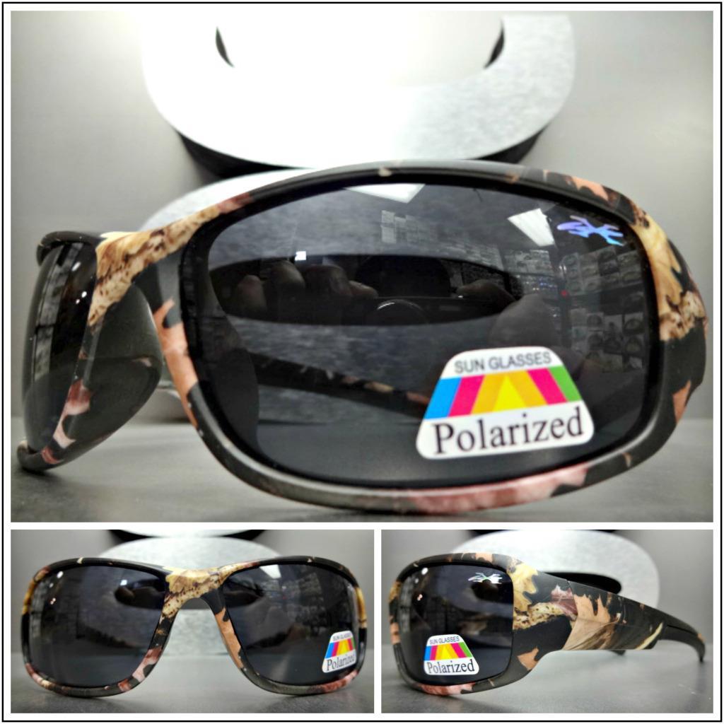 WRAP AROUND SPORT Hunting Fishing Military POLARIZED SUNGLASSES