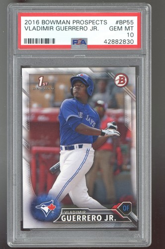 2016 Bowman #BP55 Vladimir Guerrero Jr. Prospects PSA 10 ROOKIE RC