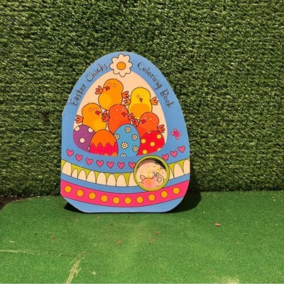 Source Unknown Easter Chicks Coloring Book - Blue, Yellow, Pink