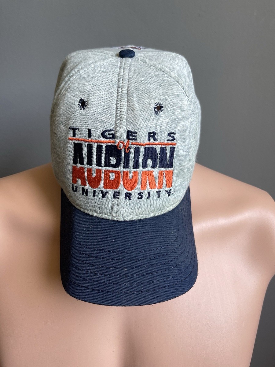 AUBURN TIGERS Hat Vintage Snapback War Damn Eagle Y2K Grey Jersey MADE in  USA