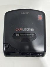 Vintage Sony D-180K Car Discman Portable CD Player Parts Only No Power