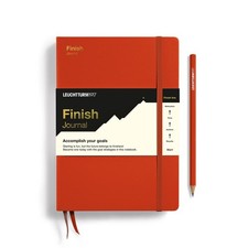 Finish Journal, Hardcover Fox Red - A5