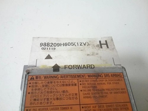 NISSAN X-TRAIL T30 Airbag-Steuergerät 988209H605 2.18 Diesel 100kw 20367367