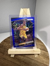 Lisa Leslie 2025 Panini Prizm WNBA Blue Velocity Prizm Card #106