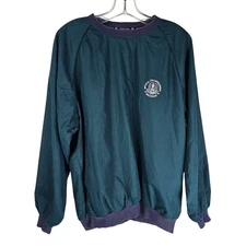 VTG 1999 Slazenger 81st PGA Championship Medinah Pullover M Green Windbreaker