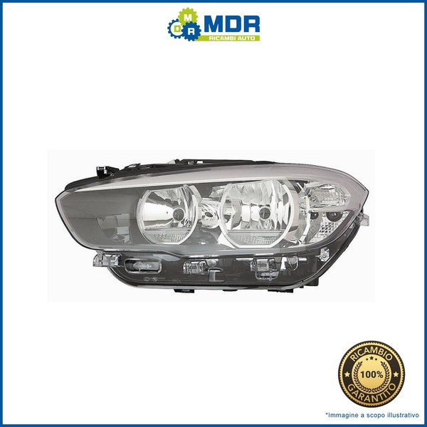 Scheinwerfer Projektor Vorderseite Links Parabel Schwarz LED - - BMW Serie 1 (-image