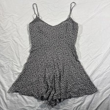 Zara Floral Print Romper Women  s Medium