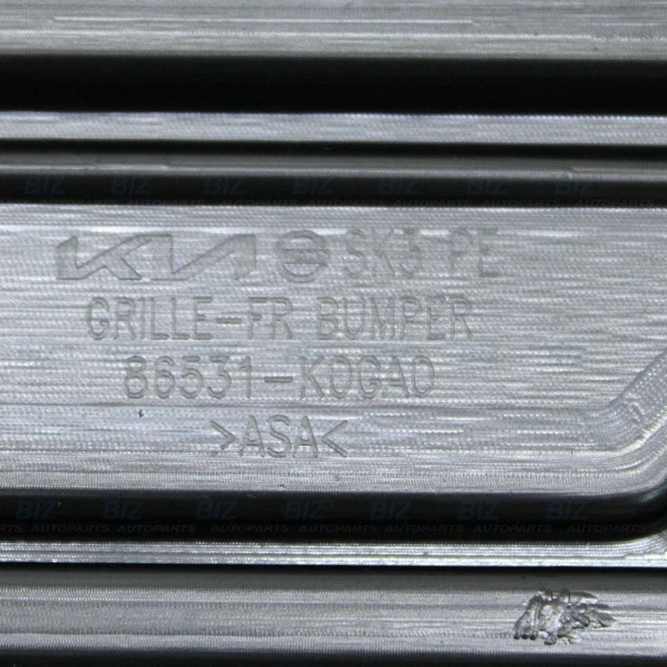 OEM Front Bumper Grille for 2023-2025 Kia Soul GT-Line 2.0L 86530-K0GA0 - Imagem 4 de 4