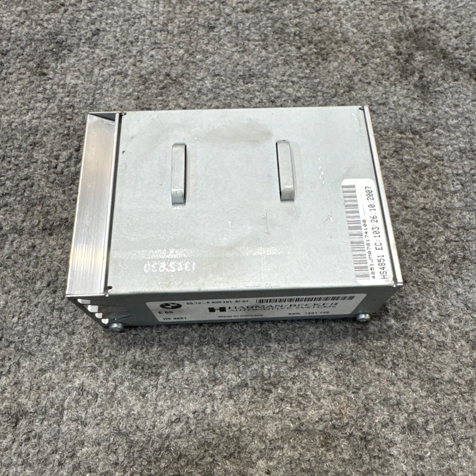 2009 2010 BMW 535i xDrive Radio Audio Amplifier Stereo Harman Becker 65126920461 - Image 2 of 4