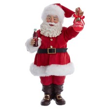 Kurt Adler 9.5-Inch Coca-Cola Santa Ornament