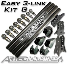 Artec for Easy 3 Link Kit G Adjustable Upper link No Tubing Outside Frame Offset