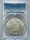 1886 O Morgan Silver Dollar PCGS XF40 Tougher Date Morgan