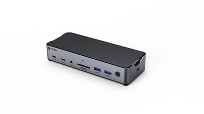 eSTUFF W128903833 GLB232006 Triple USB-C Docking Station ~E~