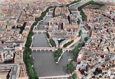 75 PARIS ILE DE LA CITE ET LA CATHEDRALE NOTRE DAME