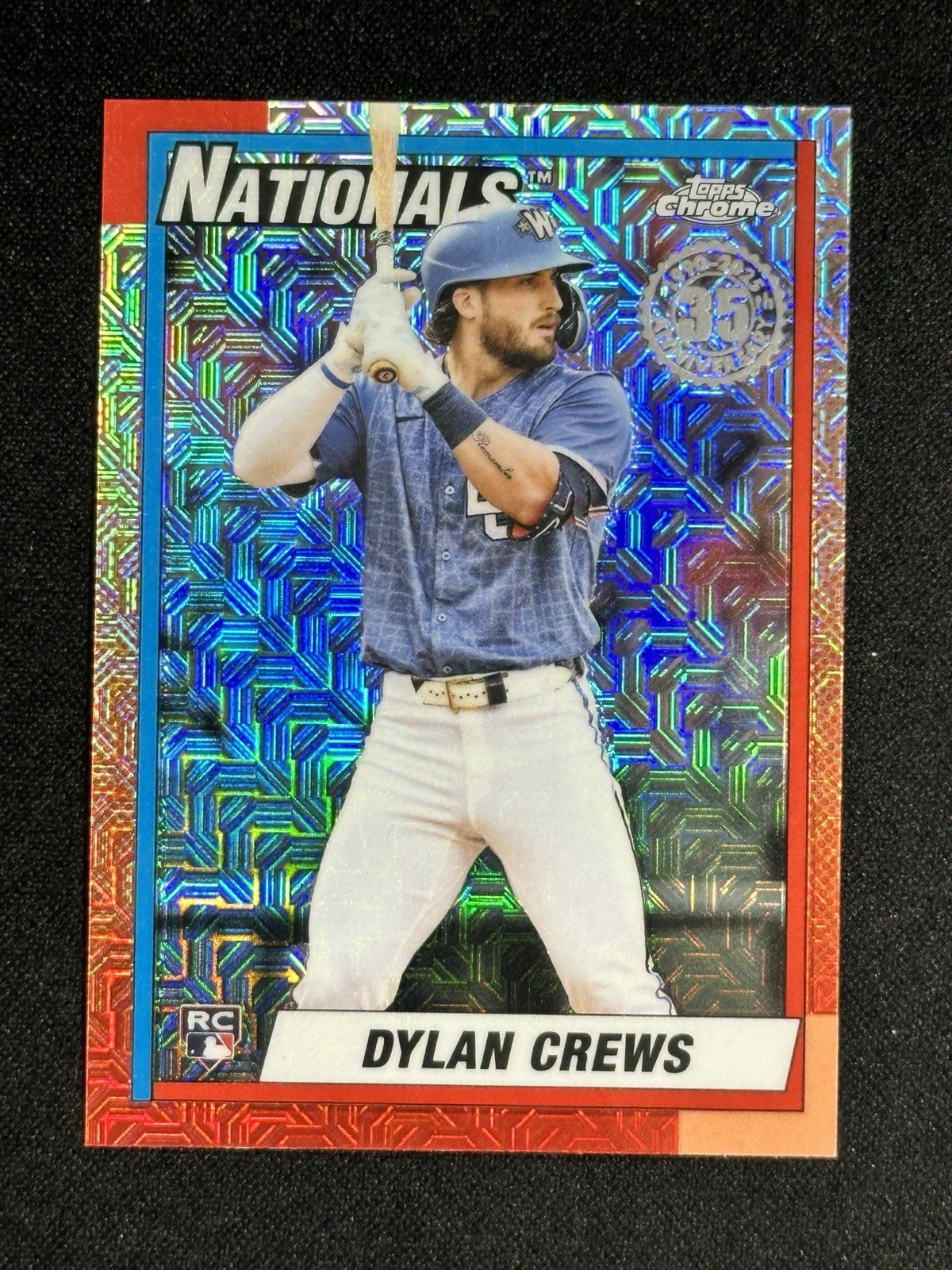 2025 Topps Update Series - 1990 Topps Chrome Silver Pack Dylan Crews #U90C-91