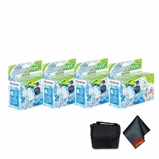 4xFUJIFILM QuickSnap 800 Waterproof 35mm Disposable Camera 27 Exposures ,Bundle