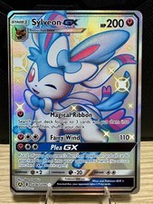 Sylveon GX SV76/SV94 Hidden Fates Shiny Vault Full Art Holo Shiny Rare on eBay