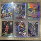 NBA Basketball 6 Card Lot Michael Jordan, Trey Young, LeBron James, Caruso, AD