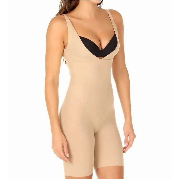 Maidenform MEDIUM Wear Your Own Bra Bodysuit Self Expressions Nude Shapewear NWT