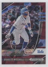 2020 Panini Prizm Draft Picks Burgundy Cracked Ice 5/23 Garrett Mitchell y5m