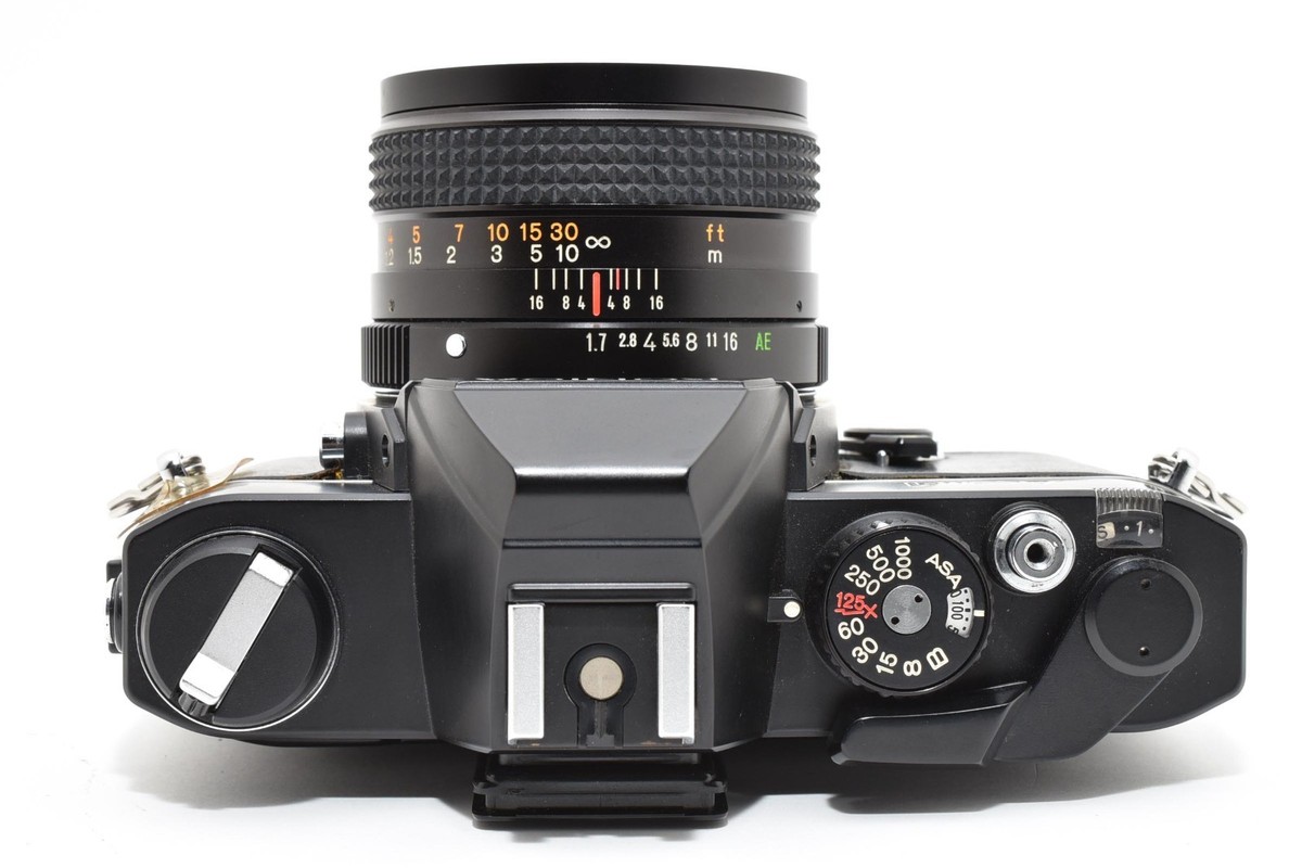 Near Mint] KONICA Acom-1 35mm Film SLR Camera w/ Hexanon AR 50mm