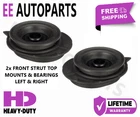 FORD KA 2008-2016 - FRONT STRUT TOP MOUNTS & BEARINGS - LEFT & RIGHT x2