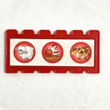 Fisher Price Barnyard Bingo 1994 Board Card Red Replacement Game