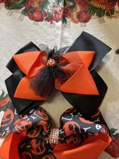 Halloween Hair Bows