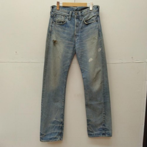 Japan Made Levi's LVC 501XX 1947 Reprint Denim Pants Blue