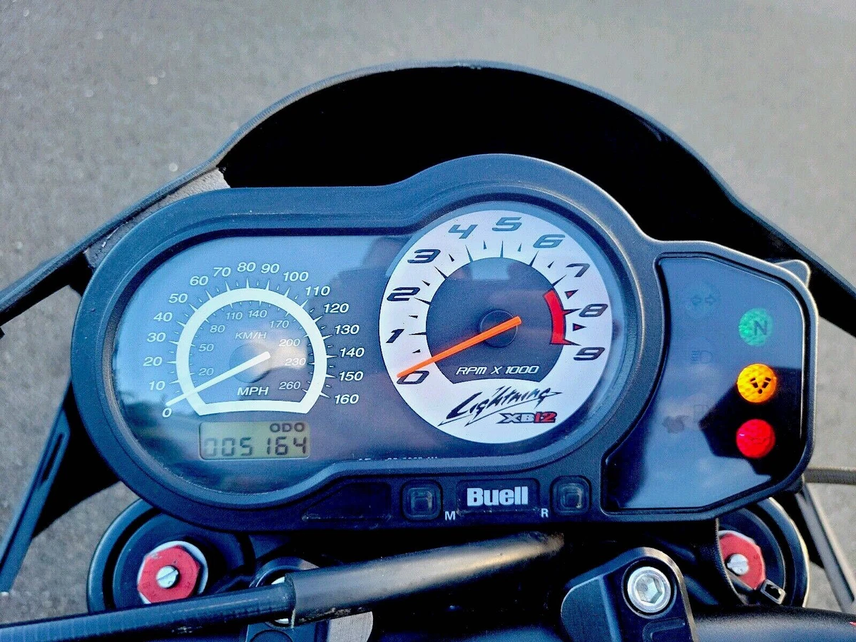Buell XB12Scg instrumentation