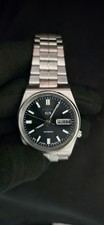 Vintage Seiko 5 Automatic (Black) Men's Watch 7009 Japanese Day/Date