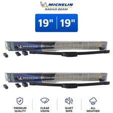 Michelin Radius Beam 19/19 Wiper Blade Set 2-...
