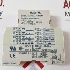 H3DS-ML Time Relay For Omron AC/DC 24-230V