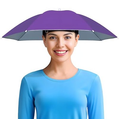 Fishing Umbrella Hat Hands-Free Adjustable Headband