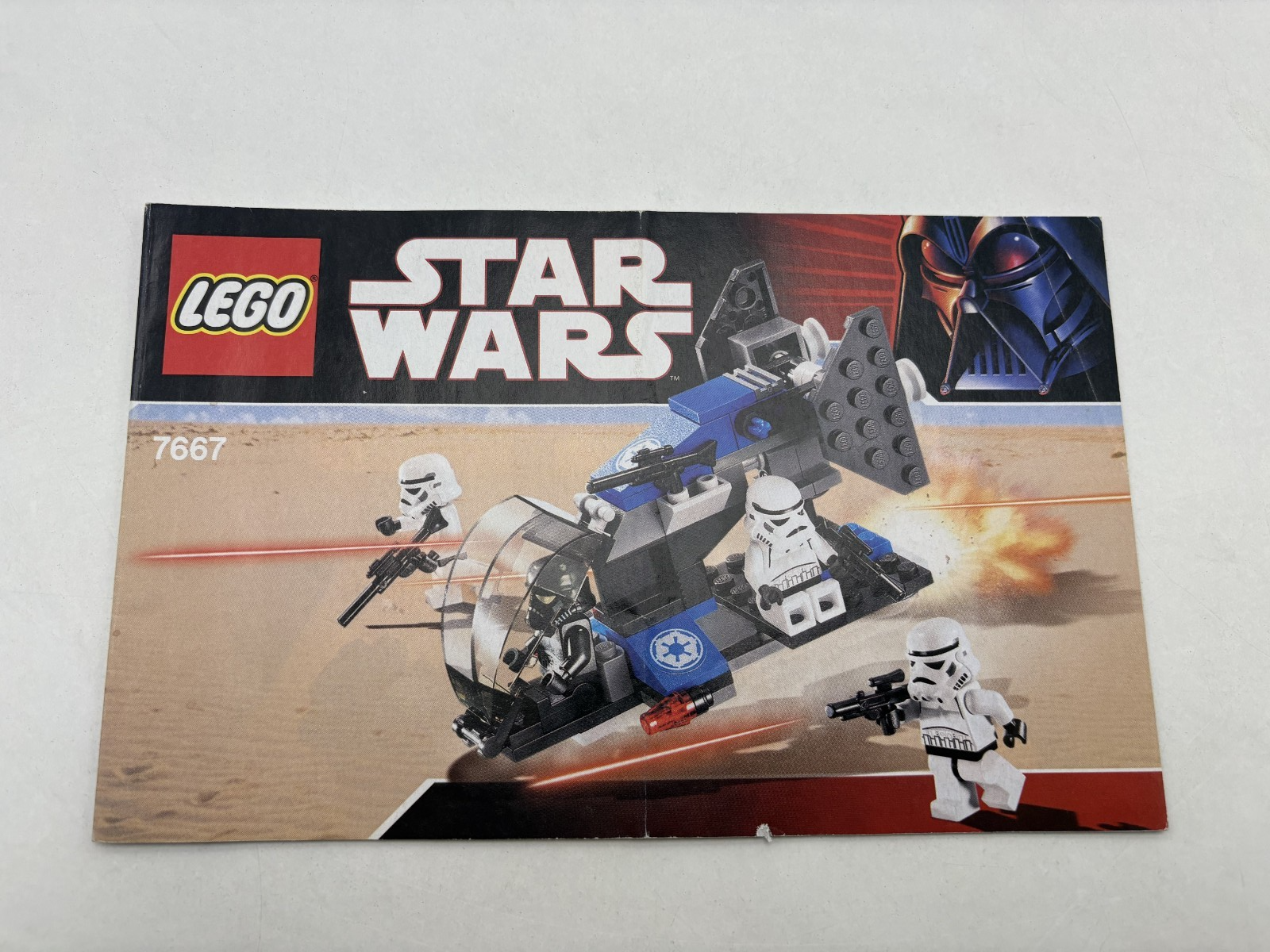 LEGO® Bauanleitung Star Wars 7667 Instruction ungelocht H120 | eBay.de