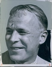 1954 Miami Robert Tyler Davis Portrait 6X8 Historic Original Vintage Press Photo