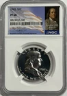 1963 NGC PF68 Proof Ben Franklin Half Dollar 50c 90% Silver Signature Label